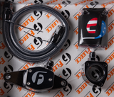 Cummins Coolant Bypass Kit VP 98.5-02 with Stainless Steel Braided Line