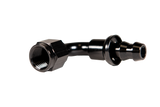 -8 90 Degree to Hose Barb Black Fleece Performance