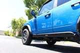 Dominator Xtreme D1 SideSteps With Mounting Bracket Kit Textured Black 2021-2025 Ford Bronco 4 Door Go Rhino