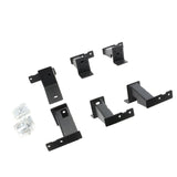Dominator Extreme Frame Slider Mounting Brackets Only Textured Black 2016-2023 Toyota Tacoma Go Rhino