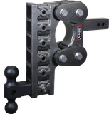 The Boss Torsion Flex 2 Inch Shank 10 Inch Drop 1.1K TW 10K Hitch & GH-031 Dual-Ball Gen Y Hitch