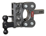 The Boss Torsion Flex 2 Inch Shank 5 Inch Drop 1.1K TW 10K Hitch & GH-031 Dual-Ball & GH-032 Pintle Lock Gen Y Hitch