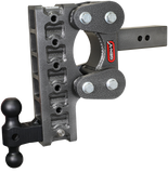 The Boss Torsion Flex 2.5 Inch Shank 10 Inch Drop 1.7K TW 16K Hitch & GH-051 Dual-Ball Gen Y Hitch