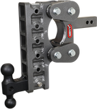 The Boss Torsion Flex 2 Inch Shank 10 Inch Drop 1.7K TW 16K Hitch & GH-051 Dual-Ball Gen Y Hitch