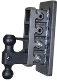 Mega Duty 2 Inch Bolt-On 7.5 Inch Drop 2K TW 16K Hitch & GH-051 Dual-Ball & GH-032 Pintle Lock Gen Y Hitch