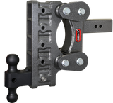 The Boss Torsion Flex 2.5 Inch Shank 9 Inch Drop 2.4K TW 21K Hitch & GH-061 Dual-Ball Gen Y Hitch