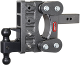 The Boss Torsion Flex 2.5 Inch Shank 6 Inch Drop 2.4K TW 21K Hitch & GH-061 Dual-Ball & GH-062 Pintle Lock Gen Y Hitch