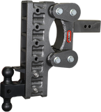 The Boss Torsion Flex 2.5 Inch Shank 12 Inch Drop 2.4K TW 21K Hitch & GH-061 Dual-Ball & GH-062 Pintle Lock Gen Y Hitch