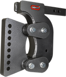 The Boss Torsion Flex 2 Inch Weight Distribution Shank 12.5 Inch Drop 1.7K TW 16K Hitch & GH-0100 Stabilizer Kit Gen Y Hitch