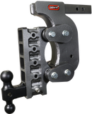 The Boss Torsion Flex 2 Inch Shank 15 Inch Drop 1.7K TW 16K Hitch & GH-051 Dual-Ball & GH-0100 Stabilizer Kit Gen Y Hitch