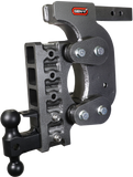 The Boss Torsion Flex 2 Inch Shank 15 Inch Drop 1.7K TW 16K Hitch & GH-051 Dual-Ball & GH-032 Pintle Lock & GH-0100 Stab Kit Gen Y Hitch