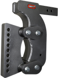 The Boss Torsion Flex 2.5 Inch Weight Distribution Shank 15 Inch Drop 2.4K TW 21K Hitch & GH-0101 Stabilizer Kit Gen Y Hitch
