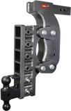 The Boss Torsion Flex 2.5 Inch Receiver 21 Inch Drop 2.4K TW 21K Hitch & GH-061 Dual-Ball & GH-062 Pintle Lock & GH-0101 Stab Kit Gen Y Hitch