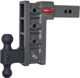 Mega Duty 2.5 Inch Shank 9 Inch Drop 3.5K TW 32K Hitch & GH-0161 Dual-Ball Gen Y Hitch