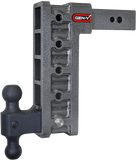 Mega Duty 2.5 Inch Shank 12 Inch Drop 3.5K TW 32K Hitch & GH-0161 Dual-Ball Gen Y Hitch
