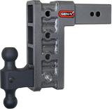 Mega Duty 3 Inch Shank 9 Inch Drop 3.5K TW 32K Hitch & GH-0161 Dual-Ball Gen Y Hitch