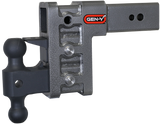 Mega Duty 3 Inch Shank 6 Inch Drop 3.5K TW 32K Hitch & GH-0161 Dual-Ball & GH-0162 Pintle Lock Gen Y Hitch
