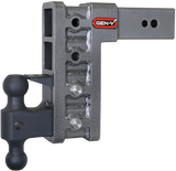 Mega Duty 3 Inch Shank 9 Inch Drop 3.5K TW 32K Hitch & GH-0161 Dual-Ball & GH-0162 Pintle Lock Gen Y Hitch