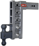 Mega Duty 3 Inch Shank 12 Inch Drop 3.5K TW 32K Hitch & GH-0161 Dual-Ball & GH-0162 Pintle Lock Gen Y Hitch