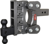 The Boss Torsion Flex 3 Inch Shank 6 Inch Drop 2.4K TW 21K Hitch & GH-061 Dual-Ball Gen Y Hitch