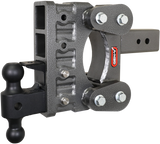 The Boss Torsion Flex 3 Inch Shank 6 Inch Drop 2.4K TW 21K Hitch & GH-061 Dual-Ball & GH-062 Pintle Lock Gen Y Hitch