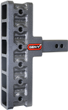 Mega Duty 2 Inch Offset Shank 5 Inch Rise 7.5 Inch Drop 2K TW 16K Hitch Only Gen Y Hitch