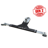Main Assy GoosePuck GEN II 5 Inch Offset 25K Overall Towing With Safety Chain Anchors Incorporated Dodge RAM Gen Y Hitch