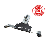 Main Assy GoosePuck GEN II 5 Inch Offset 25K Overall Towing With Safety Chain Anchors Incorporated GM 2018-19 Short & Long Bed Gen Y Hitch