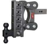 The Boss Torsion Flex 2.5 Inch Shank 9 Inch Drop 3.5K TW 32K Hitch & GH-0161 Dual-Ball Gen Y Hitch