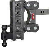 The Boss Torsion Flex 2.5 Inch Shank 9 Inch Drop 3.5K TW 32K Hitch & GH-0161 Dual-Ball & GH-0162 Pintle Lock Gen Y Hitch