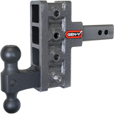 Mega Duty 2 Inch Offset Shank 2.5 Rise, 5 Inch Drop 2K TW 16K Hitch & GH-051 Dual-Ball Gen Y Hitch