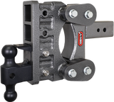 The Boss Torsion Flex 3 Inch Shank 6 Inch Drop 3.5K TW 32K Hitch & GH-0161 Dual-Ball & GH-0162 Pintle Lock Gen Y Hitch