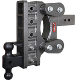 The Boss Torsion Flex 3 Inch Shank 9 Inch Drop 3.5K TW 32K Hitch & GH-0161 Dual-Ball & GH-0162 Pintle Lock Gen Y Hitch