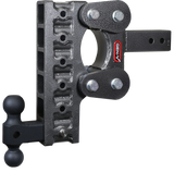 The Boss Torsion Flex 2.5 Inch Shank 10 Inch Drop 1.1K TW 10K Hitch & GH-031 Dual-Ball Gen Y Hitch