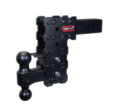 Phantom 2.5 Inch Solid Shank 7.5 Inch Drop 1.6K TW 16K Hitch & GH-051 Dual-Ball & GH-032 Pintle Lock Gen Y Hitch