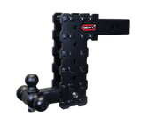 Phantom X 2.5 Inch Solid Shank 10 Inch Drop 1.6K TW 16K Hitch & GH-052 Tri-Ball Mount Gen Y Hitch