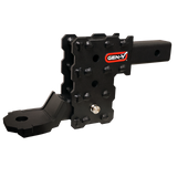 Phantom X 2 Inch Solid Shank 4.5 Inch Drop 1K TW 10K Hitch Platinum Ball Mount (GH-103705) Gen Y Hitch