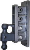 Mega Duty 2.5 Inch Bolt-On 9 Inch Drop 3.5K TW 32K Hitch & GH-0161 Dual-Ball & GH-0162 Pintle Lock Gen Y Hitch