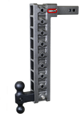Mega Duty 2 Inch Shank 20 Inch Drop 1.5K TW 10K Hitch & GH-031 Dual-Ball & GH-0100 Stabilizer Kit Gen Y Hitch