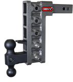 Mega Duty 2 Inch Shank 10 Inch Drop 1.5K TW 10K Hitch & GH-031 Dual-Ball & GH-032 Pintle Lock Gen Y Hitch