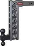 Mega Duty 2 Inch Shank 15 Inch Drop 2K TW 16K Hitch & GH-051 Dual-Ball & GH-0100 Stabilizer Kit Gen Y Hitch