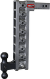Mega Duty 2 Inch Shank 17.5 Inch Drop 2K TW 16K Hitch & GH-051 Dual-Ball & GH-0100 Stabilizer Kit Gen Y Hitch