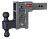 Mega Duty 2.5 Inch Shank 6 Inch Drop 3K TW 21K Hitch & GH-061 Dual-Ball Gen Y Hitch