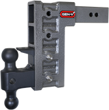 Mega Duty 2.5 Inch Shank 9 Inch Drop 3K TW 21K Hitch & GH-061 Dual-Ball & GH-062 Pintle Lock Gen Y Hitch