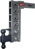 Mega Duty 2.5 Inch Shank 15 Inch Drop 3K TW 21K Hitch & GH-061 Dual-Ball & GH-062 Pintle Lock & GH-0101 Stabilizer Kit Gen Y Hitch