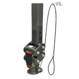 Spartan Torsion Flex Snap Latch 2.5 Inch Offset 4 Inch Square Tube GN 2 5/16 Inch Coupler 4.5K TW 25K Towing Includes GH-098 Pin & Pull Rod Gen Y Hitch