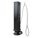 The Viking Gooseneck Static Hitch SnapLatch 2 5/16 Inch Coupler 4 Inch SQ Tube 8.5K TW 30K Max Towing W/Pull Cable Gen Y Hitch