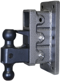 Mega Duty 2.5 Inch Bolt-On 6 Inch Drop 3K TW 21K Hitch & GH-061 Dual-Ball & GH-062 Pintle Lock Gen Y Hitch