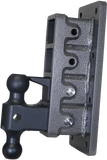Mega Duty 2.5 Inch Bolt-On 9 Inch Drop 3K TW 21K Hitch & GH-061 Dual-Ball & GH-062 Pintle Lock Gen Y Hitch