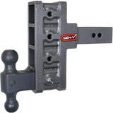 Mega Duty 2.5 Inch Offset Shank 3 Inch Rise, 6 Inch Drop 3K TW 21K Hitch & GH-061 Dual-Ball Gen Y Hitch